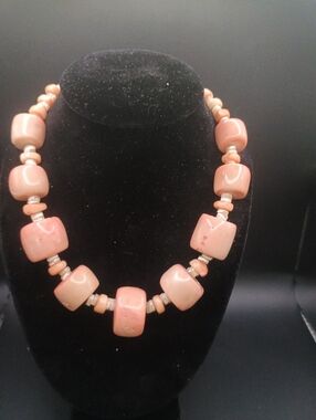 Santo Domingo Antique Mediterranean Coral Necklace, By Wayne Aguilar